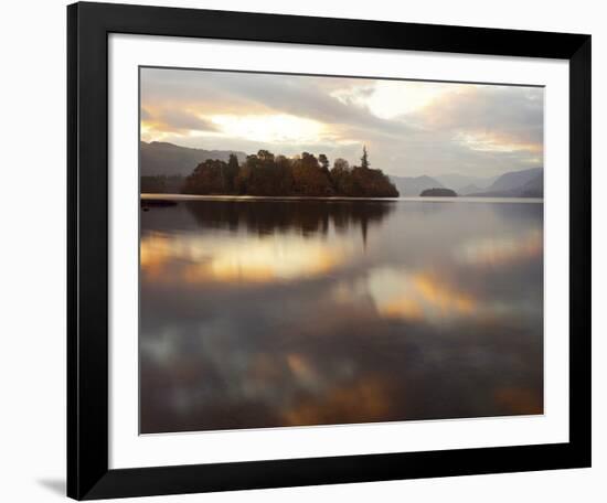 Gilded Lake-Peter Adams-Framed Art Print