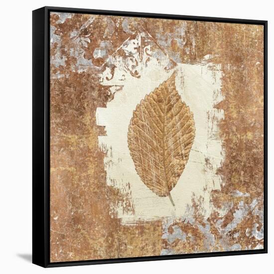 Gilded Leaf II-Avery Tillmon-Framed Stretched Canvas