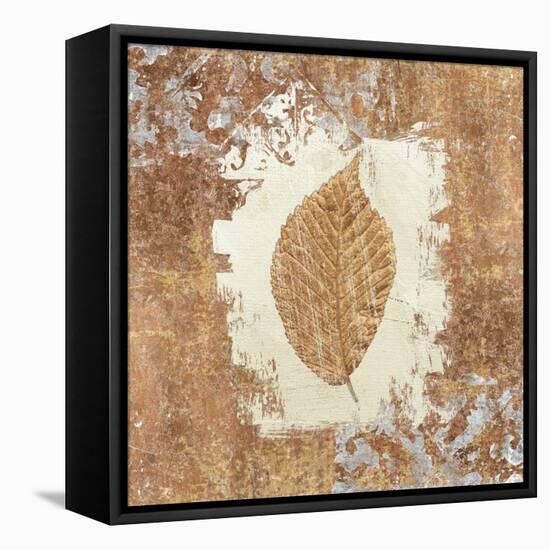 Gilded Leaf II-Avery Tillmon-Framed Stretched Canvas