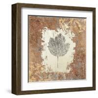 Gilded Leaf V-Avery Tillmon-Framed Art Print