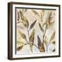 Gilded Leaves II-Carol Robinson-Framed Art Print