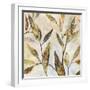 Gilded Leaves II-Carol Robinson-Framed Art Print