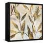 Gilded Leaves II-Carol Robinson-Framed Stretched Canvas