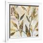 Gilded Leaves II-Carol Robinson-Framed Premium Giclee Print