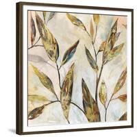 Gilded Leaves II-Carol Robinson-Framed Premium Giclee Print