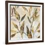 Gilded Leaves II-Carol Robinson-Framed Art Print