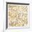 Gilded London Map-Laura Marshall-Framed Art Print