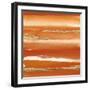 Gilded Mandarin III Burnt Orange-Chris Paschke-Framed Art Print