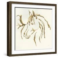 Gilded Mare-Chris Paschke-Framed Art Print