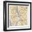 Gilded New York Map-Marshall Laura-Framed Art Print