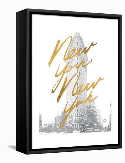 Gilded New York-Moira Hershey-Framed Stretched Canvas