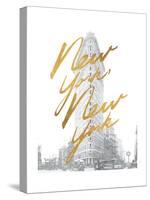Gilded New York-Moira Hershey-Stretched Canvas
