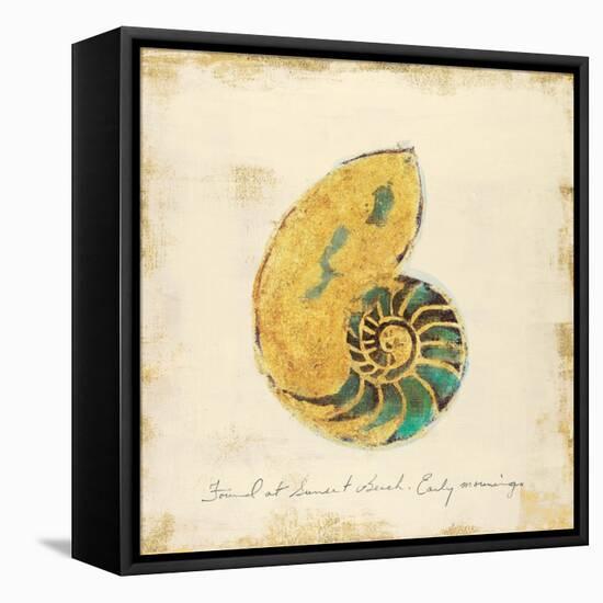 Gilded Ocean Nautilus-Studio 5-Framed Stretched Canvas