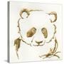 Gilded Panda-Chris Paschke-Stretched Canvas