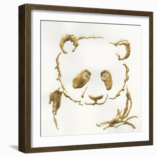 Gilded Panda-Chris Paschke-Framed Art Print