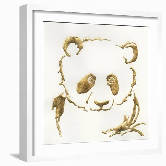 Gilded Panda-Chris Paschke-Framed Art Print