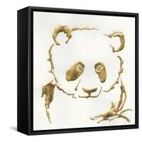 Gilded Panda-Chris Paschke-Framed Stretched Canvas