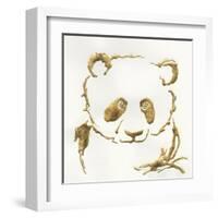 Gilded Panda-Chris Paschke-Framed Art Print