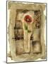 Gilded Poppy II-Jennifer Goldberger-Mounted Art Print
