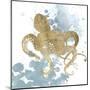 Gilded Splash I-Grace Popp-Mounted Art Print