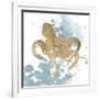 Gilded Splash I-Grace Popp-Framed Art Print