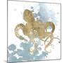 Gilded Splash I-Grace Popp-Mounted Art Print