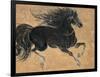 Gilded Stallion 1-null-Framed Premium Giclee Print