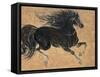 Gilded Stallion 1-null-Framed Stretched Canvas