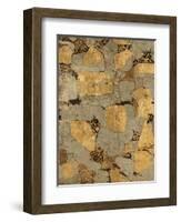 Gilded Stone Gold I-Hugo Wild-Framed Art Print