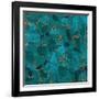 Gilded Stone Turquoise-Hugo Wild-Framed Art Print