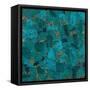 Gilded Stone Turquoise-Hugo Wild-Framed Stretched Canvas