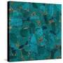 Gilded Stone Turquoise-Hugo Wild-Stretched Canvas