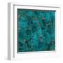 Gilded Stone Turquoise-Hugo Wild-Framed Art Print