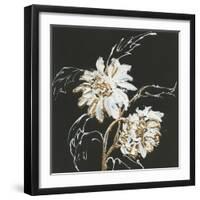 Gilded Sunflowers-Chris Paschke-Framed Art Print
