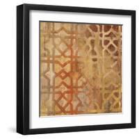 Gilded Trellis I-Albena Hristova-Framed Art Print