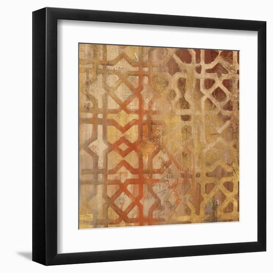 Gilded Trellis I-Albena Hristova-Framed Art Print