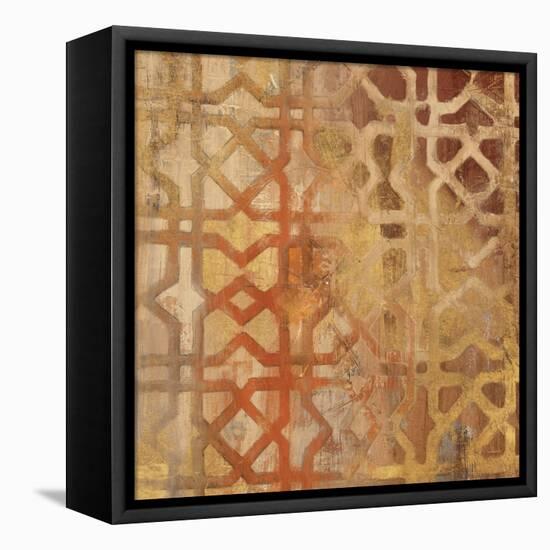 Gilded Trellis I-Albena Hristova-Framed Stretched Canvas