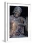 Gilded Wooden Statue in Blue Cloud Temple in Beijing, China-null-Framed Giclee Print