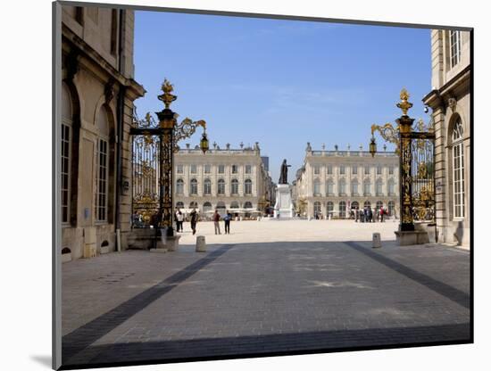 Gilded Wrought Iron Gates by Jean Lamor, Place Stanislas, Nancy, Lorraine, France-Richardson Peter-Mounted Photographic Print