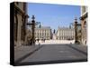 Gilded Wrought Iron Gates by Jean Lamor, Place Stanislas, Nancy, Lorraine, France-Richardson Peter-Stretched Canvas