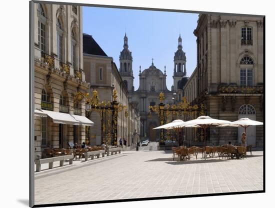 Gilded Wrought Iron Gates by Jean Lamor, Place Stanislas, Nancy, Lorraine, France-Richardson Peter-Mounted Photographic Print