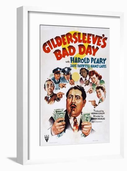 Gildersleeve's Bad Day-null-Framed Art Print