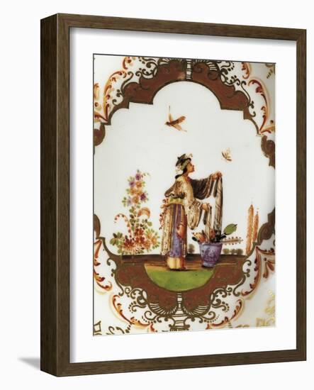 Gilding and Chinoiserie Decorated Cup, 1725-null-Framed Giclee Print