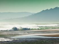 Storm Force Levante Winds Blowing Tops of Waves, Estrecho Natural Park, Los Lanses Beach, Spain-Giles Bracher-Photographic Print