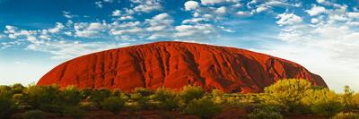 Uluru (Ayers Rock), Uluru-Kata Tjuta Nat'l Park, UNESCO World Heritage Site, Australia-Giles Bracher-Framed Photographic Print