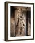 Gilgamesh, or the Lion Spirit, Stone relief, Assyrian, 8th century BC-null-Framed Photographic Print