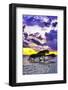 Gili Trawangan Island off the coast of Lombok, Indonesia. White sand, clear warm water.-Greg Johnston-Framed Photographic Print