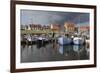 Gilleleje Fishing Harbour, Gilleleje, Zealand, Denmark, Europe-Stuart Black-Framed Photographic Print