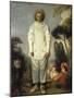 Gilles, about 1718-19-Jean Antoine Watteau-Mounted Giclee Print