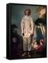 Gilles, Ca. 1718-19-Antoine Watteau-Framed Stretched Canvas